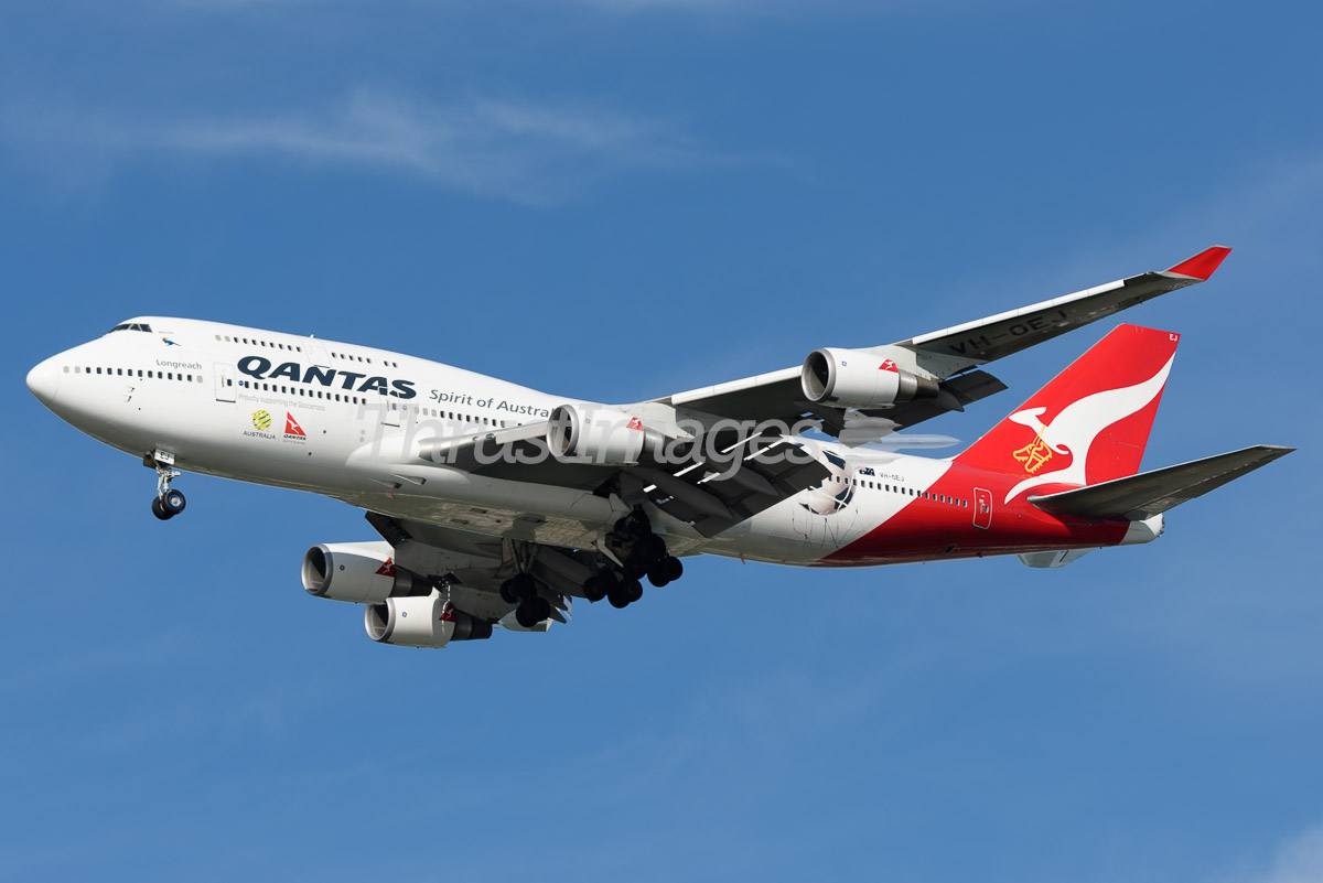 Boeing 747-438/ER VH-OEJ (cn 32914/1331) "Wunala"